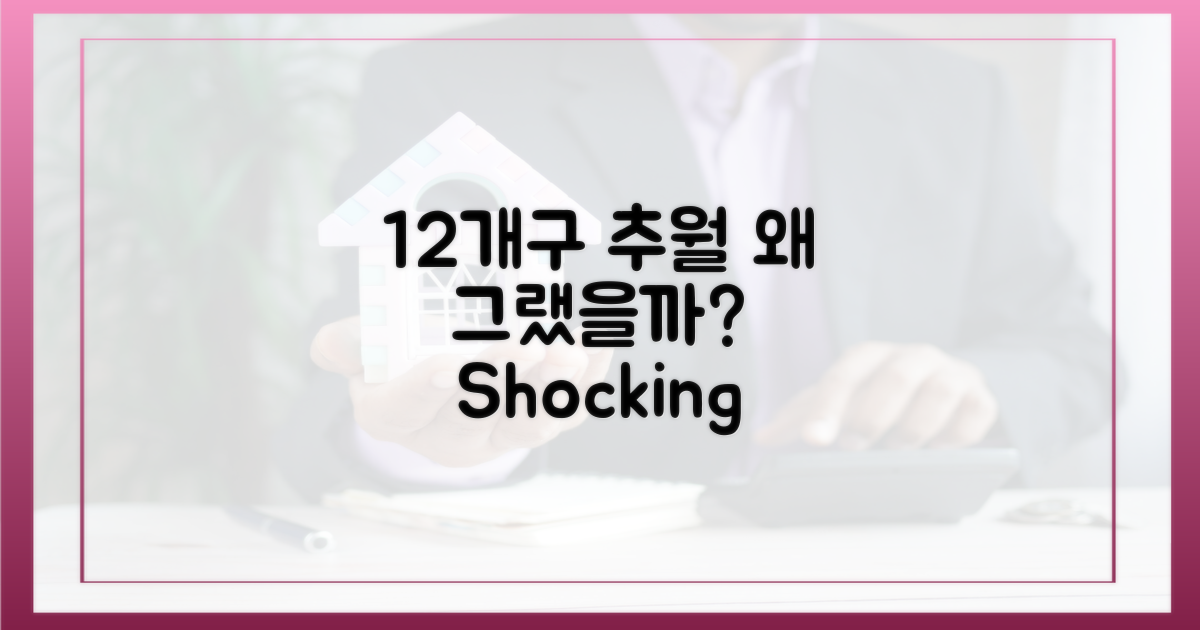 12개구 추월, 이유는 뭘까?