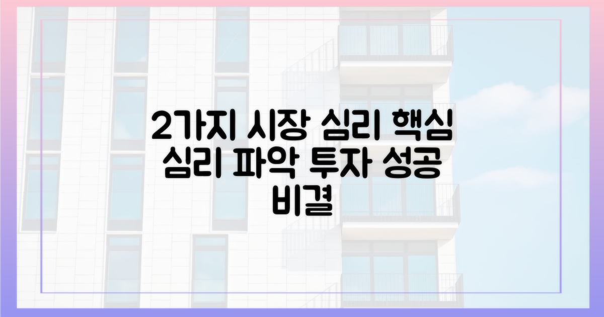 2가지 시장 심리