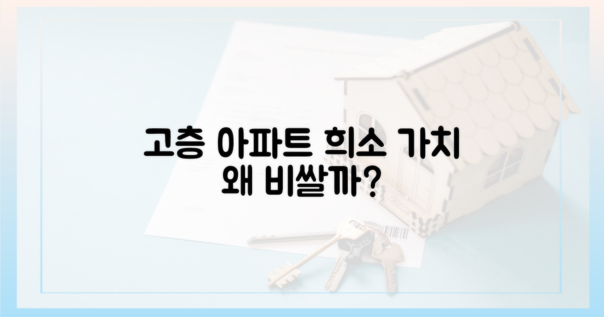 고층 아파트, 왜 귀해질까?