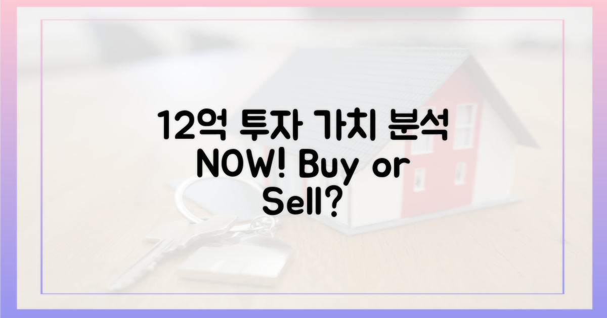 12억 거래, 투자 가치는?