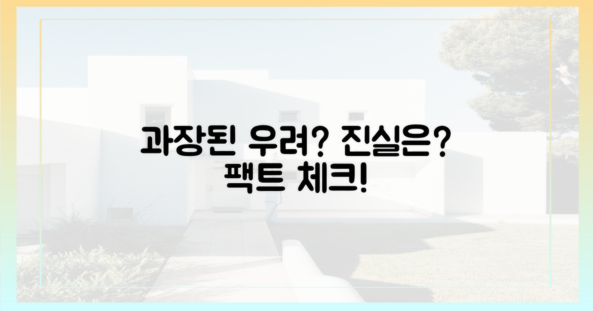 과장된 우려는 무엇일까?