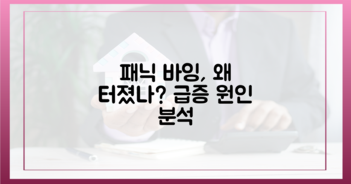 패닉 바잉, 왜 커졌을까요?