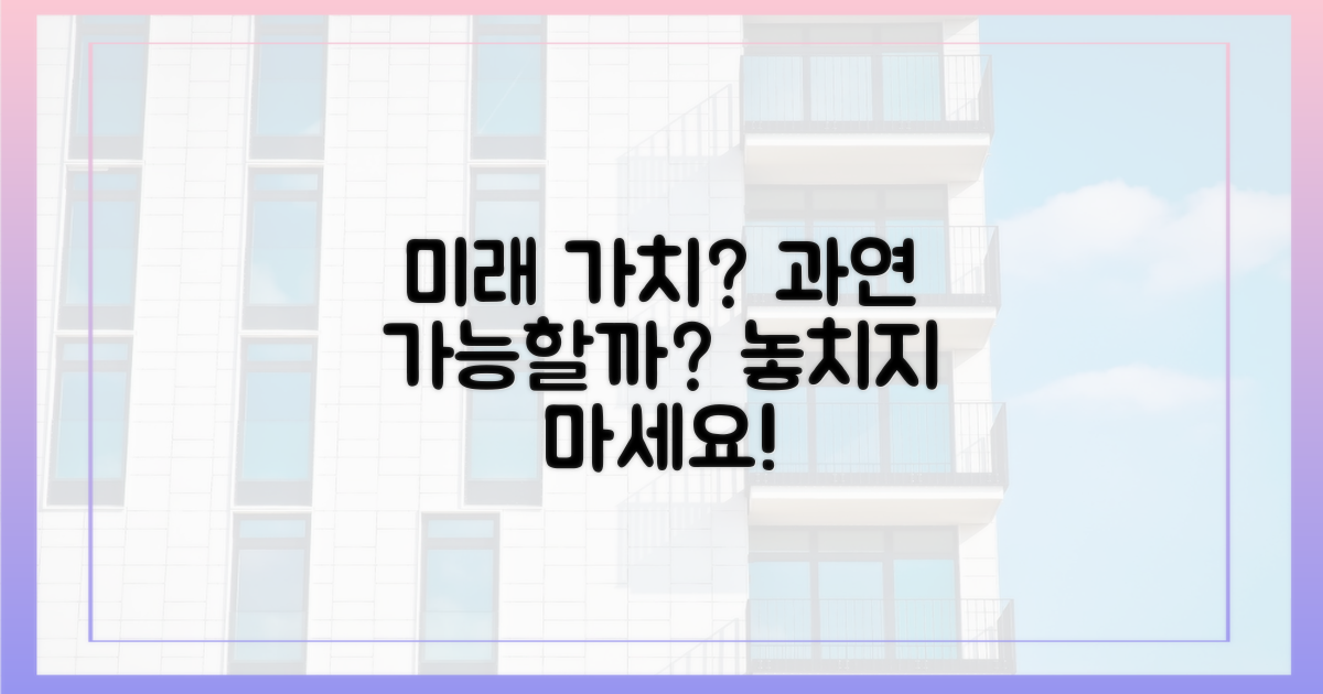 미래 가치, 과연?