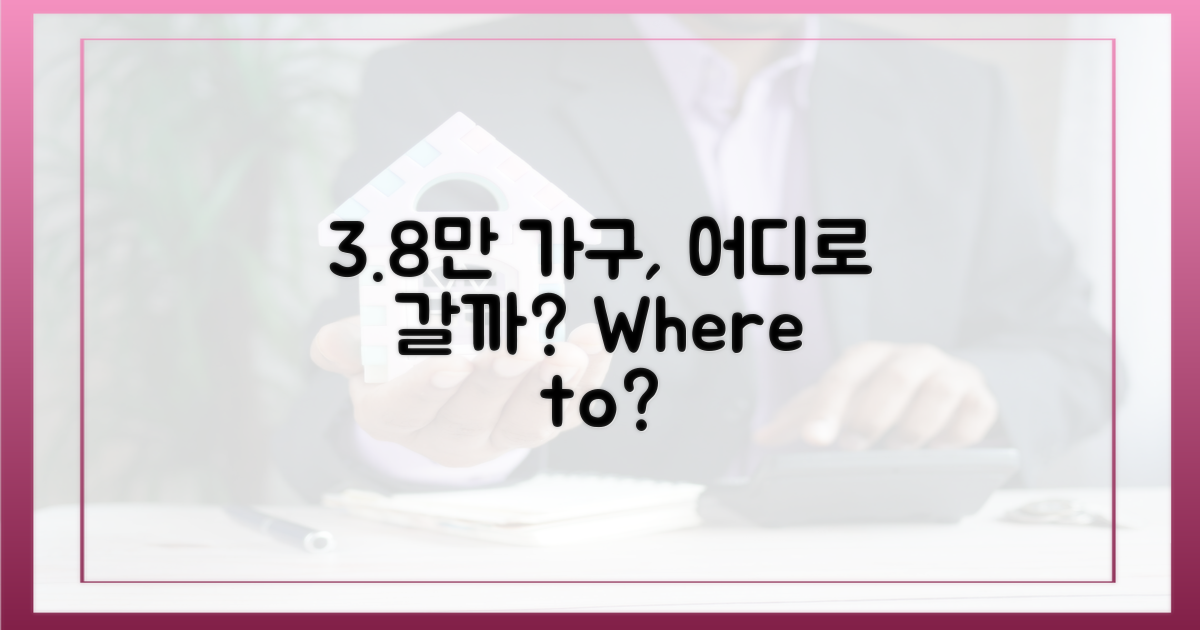 3.8만 가구, 어떤 곳에 쏟아질까?