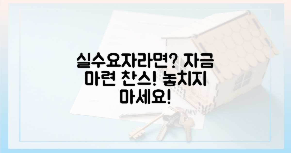 실수요자, 자금 마련 찬스